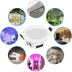 9W Rgbw LED Recessed Ceiling Light Dimmable 700lm