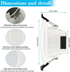 9W Rgbw LED Recessed Ceiling Light Dimmable 700lm