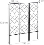 9x Garden Trellises for Plugging Creeper Climbing Plants