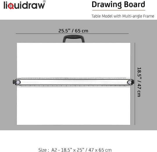 A2 Drawing Board with Parallel Motion Table Model