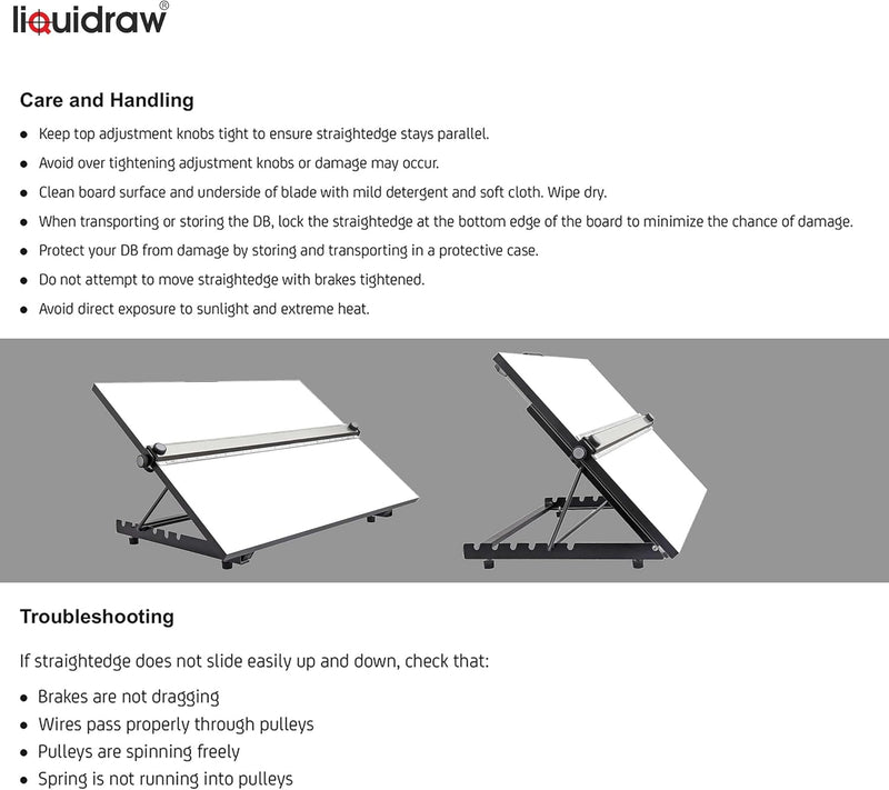 A2 Drawing Board with Parallel Motion Table Model