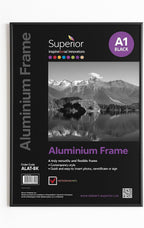 A4 Brushed Aluminium Picture Frame Perspex Safety Glass (12 Pack)