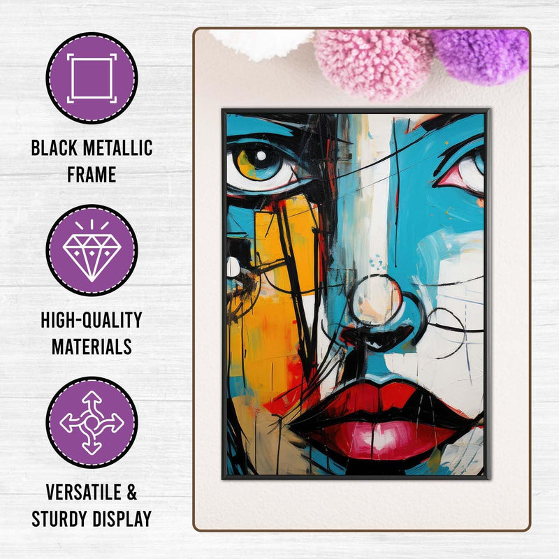 A4 Brushed Aluminium Picture Frame Perspex Safety Glass (12 Pack)