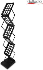 A4 Folding Literature Display Stand 6 Shelf Carry