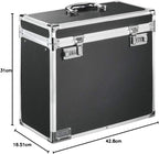A4 Lockable Personal Mobile Filing Case Chrome
