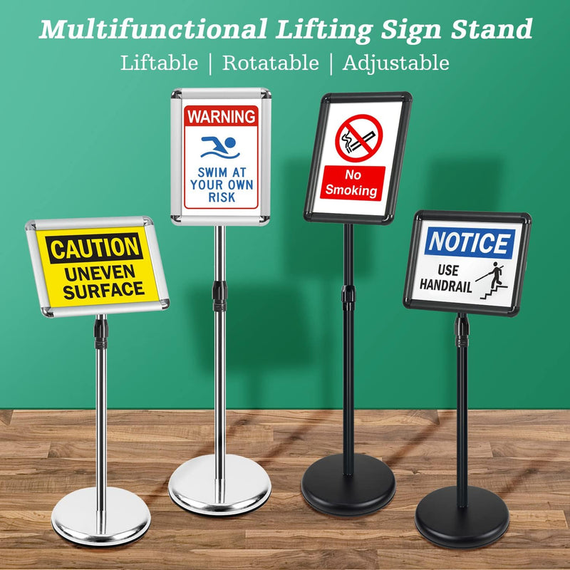 A4 Stand Sign Holder Display Free Standing Signs