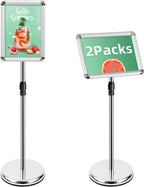 A4 Stand Sign Holder Display Free Standing Signs