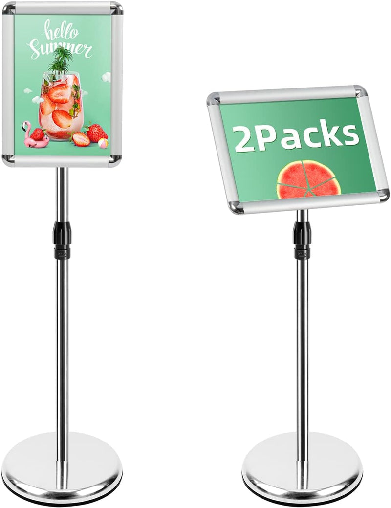 A4 Stand Sign Holder Display Free Standing Signs