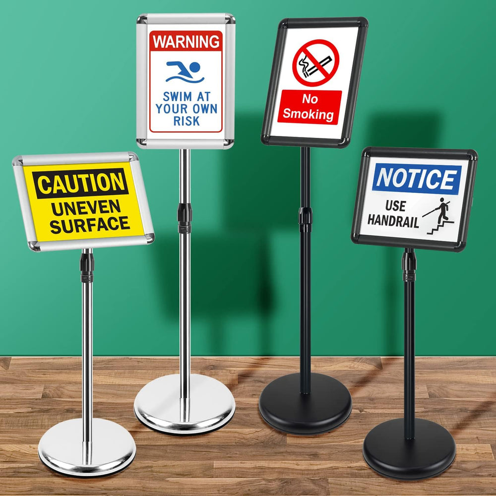 A4 Stand Sign Holder Display Free Standing Signs
