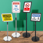 A4 Stand Sign Holder Display Free Standing Signs