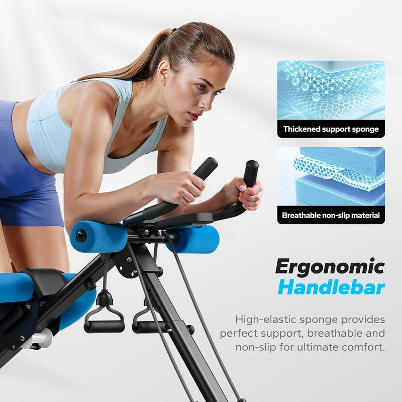 Ab Machine Abs Workout Equipment Adjustable