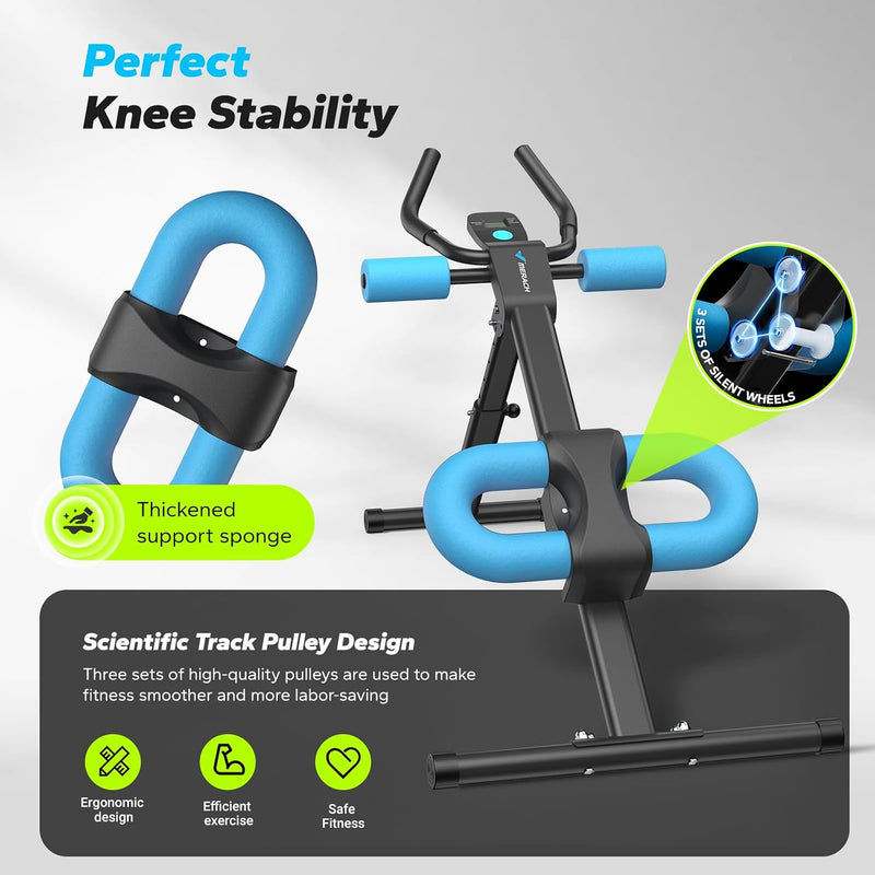 Ab Machine Abs Workout Equipment Adjustable