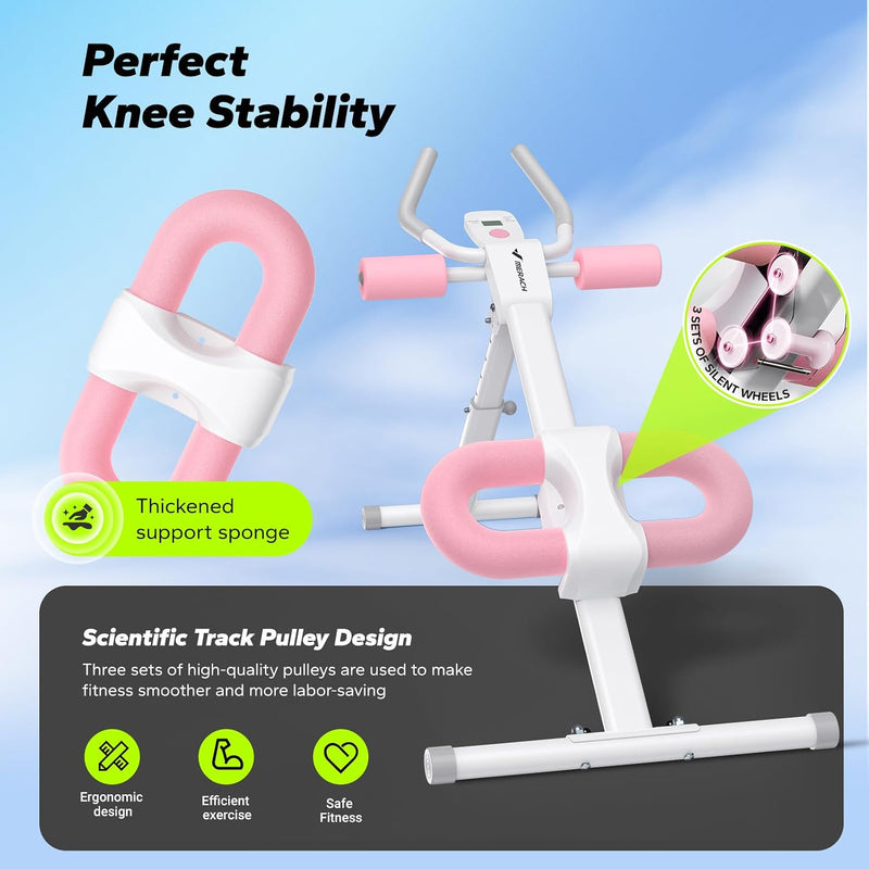Ab Machine Abs Workout Equipment Adjustable