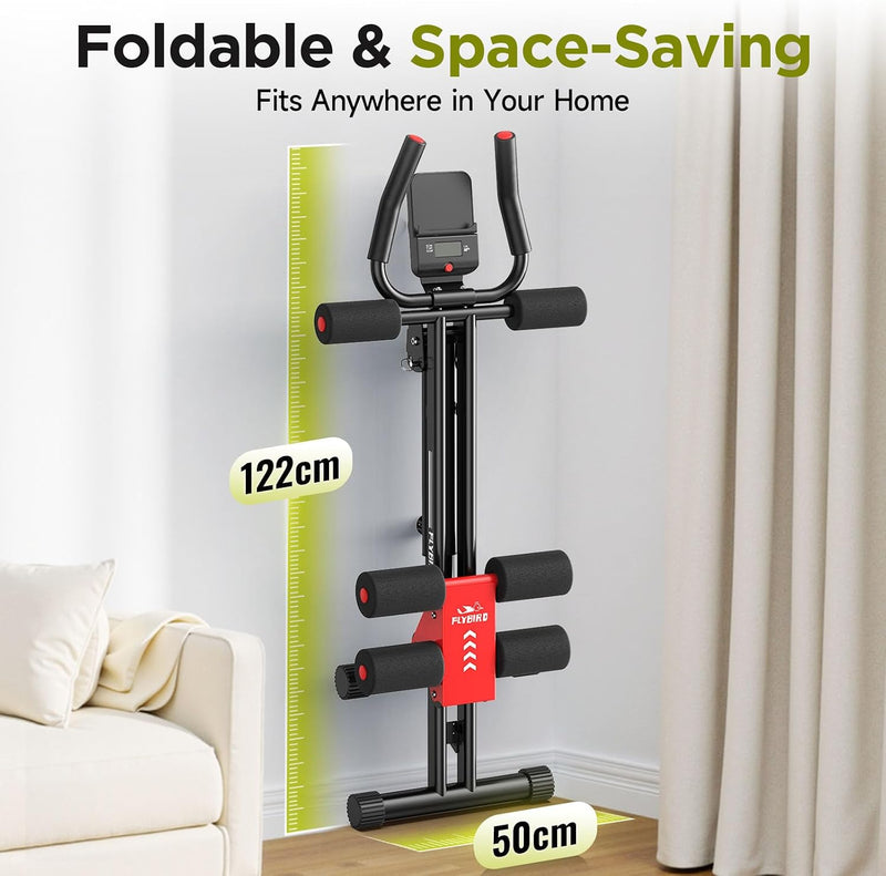 Ab Machine Adjustable Trainer for Home Gym Body