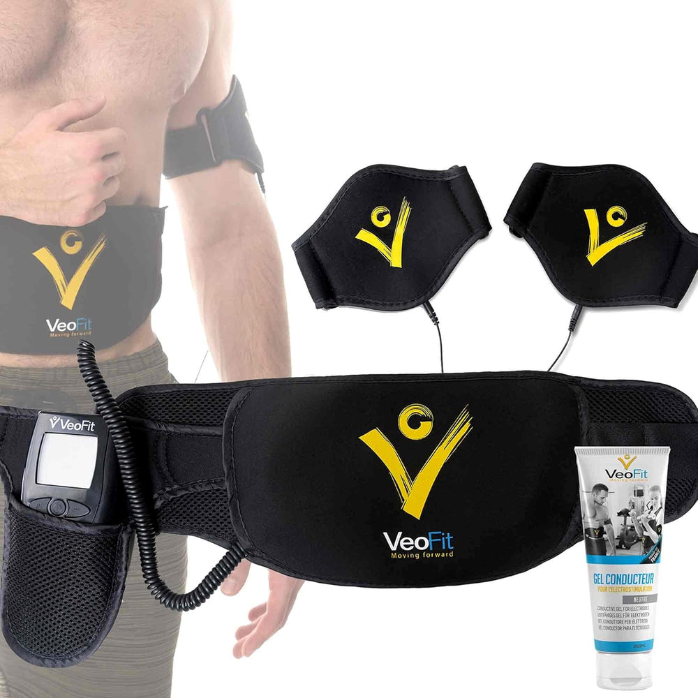 Ab Toning Belt Ems Electrical Muscle Stimulator Trainer: