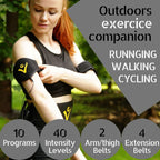 Ab Toning Belt Ems Electrical Muscle Stimulator Trainer: