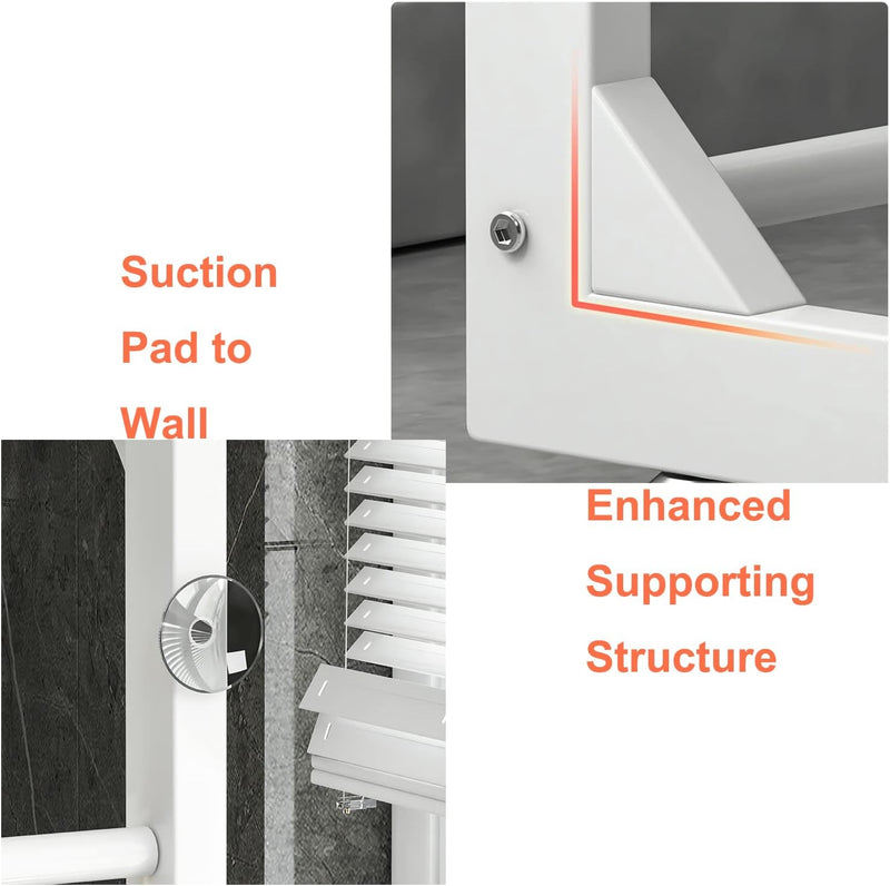 Over the Toilet Washer Organzier Adjustable Stand Storage
