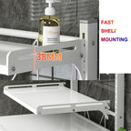 Abcool Over the Toilet Washer Organzier Adjustable Stand