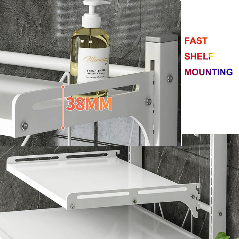 Over the Toilet Washer Organzier Adjustable Stand Storage