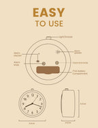 Aboveclock Alarm Clock Bedside