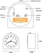 Aboveclock Alarm Clock Bedside