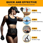 Abs Stimulator Ems Muscle Trainer Belt Abdominal Exerciser