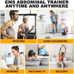 Abs Stimulator Ems Muscle Trainer Belt Abdominal Exerciser