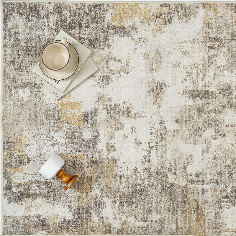 Large Rugs Living Room Washable Abstract Carpet