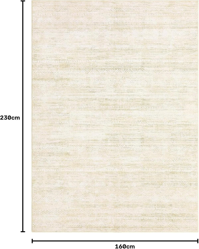 Abstract Area Rug Washable for Living Room 160