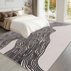 Abstract Linien Rugs for Living Room