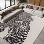 Abstract Linien Rugs for Living Room