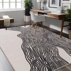 Abstract Linien Rugs for Living Room