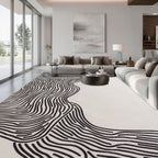 Abstract Linien Rugs for Living Room