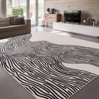 Abstract Linien Rugs for Living Room