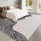 Abstract Linien Rugs for Living Room