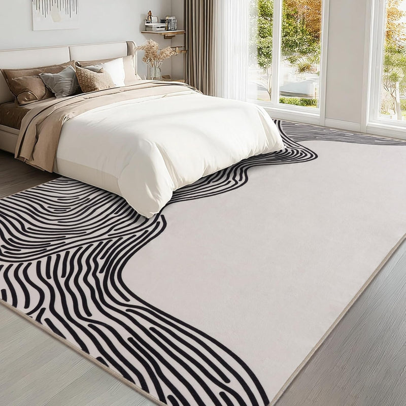 Moderne Abstract Linien Rugs for Living Room