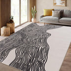 Abstract Linien Rugs for Living Room
