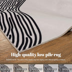 Abstract Linien Rugs for Living Room