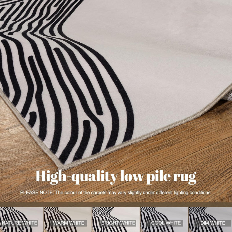 Moderne Abstract Linien Rugs for Living Room