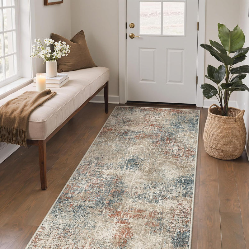 Abstract Rug Doormat Washable Carpet