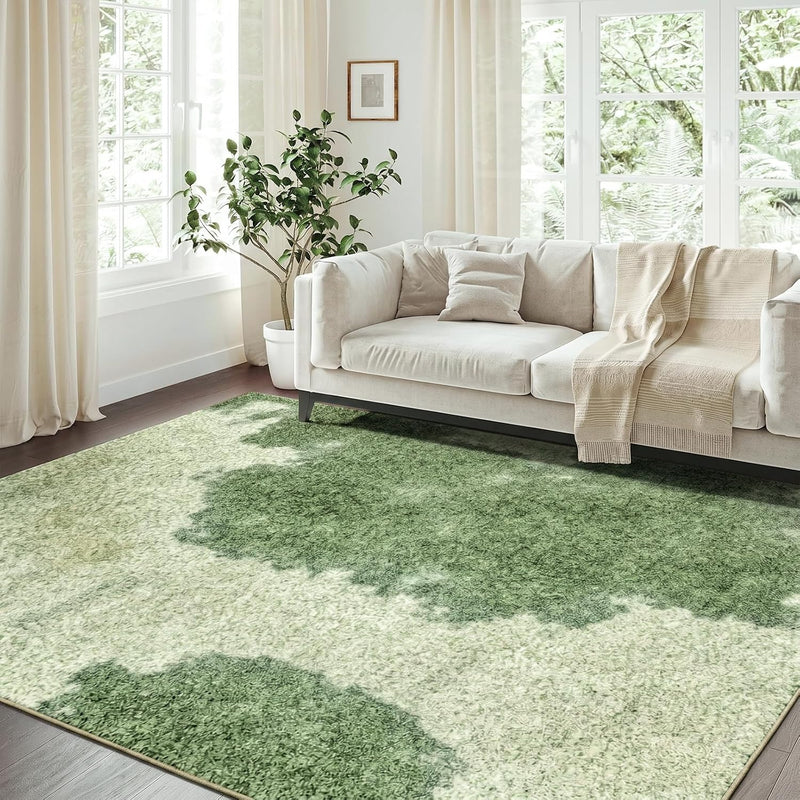 Abstract Rugs for Living Room Machine Washable Area