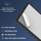 Acoustic Foam Panels 1" X 12" 2.5 30 (12 Pack)
