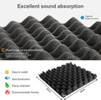 Acoustic Foam Panels 1" X 12" 2.5 30 (12 Pack)