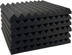Acoustic Foam Panels 1" X 12" 2.5 30 (12 Pack)