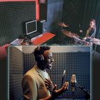 Acoustic Foam Panels 1" X 12" 2.5 30 (12 Pack)