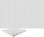 Acoustic Foam Panels Pyramid Sound Absorbing Tiles (24 Pack)