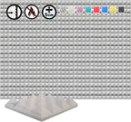 Acoustic Foam Panels Pyramid Sound Absorbing Tiles (24 Pack)