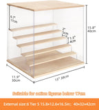 Acrylic Display Case with Light 5 Tier Box
