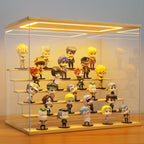 Acrylic Display Case with Light 5 Tier Box