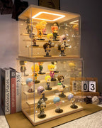 Acrylic Display Case with Light 5 Tier Box